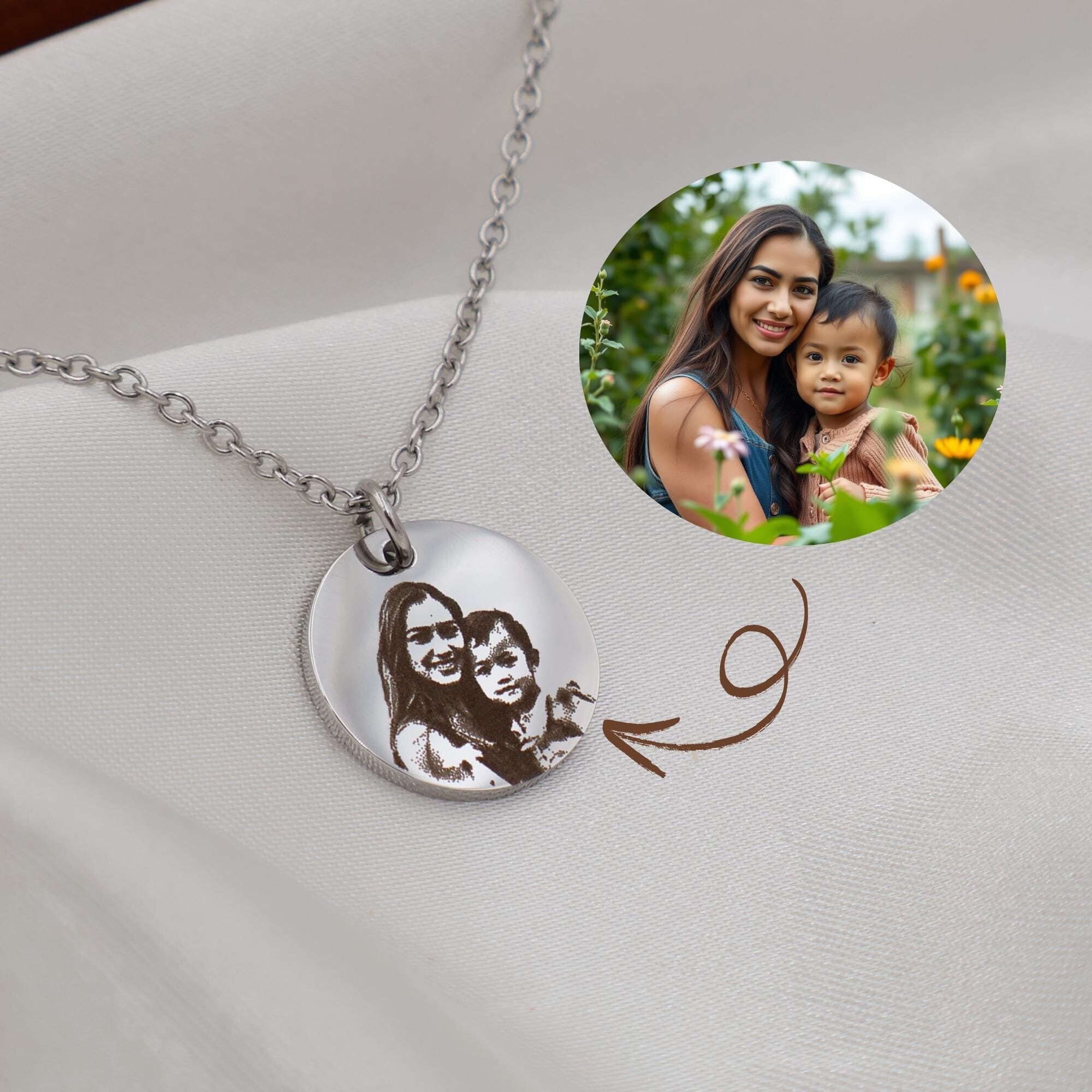 Etsy engraved necklace best sale