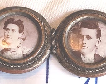 Memorial/Mourning Brooch Pin,  antique,  jewelry, birthday, death, Christmas,