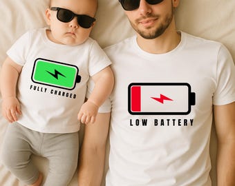 Camiseta humorística de padre e hijo, camisetas a juego para padre e hijo, regalo para papá e hija, conjunto de camisetas para el nuevo papá, Día del Padre