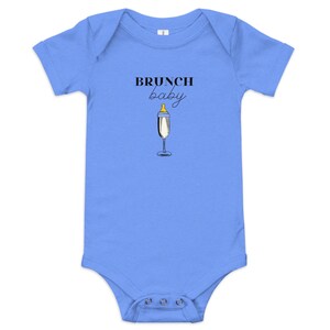Brunch Baby Bodysuit - Brunch Baby Onesie  & Brunch Babe Mom Shirt - Mom and Baby Matching Outfits
