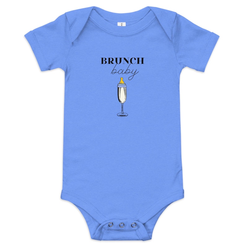 Brunch Baby Bodysuit - Brunch Baby Onesie  & Brunch Babe Mom Shirt - Mom and Baby Matching Outfits