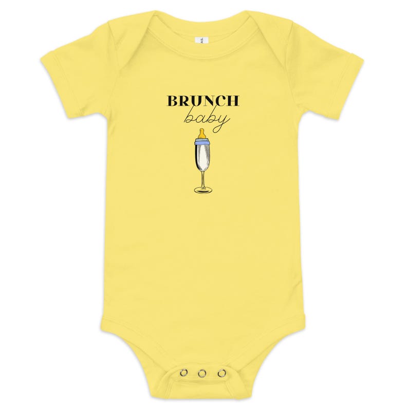 Brunch Baby Bodysuit - Brunch Baby Onesie  & Brunch Babe Mom Shirt - Mom and Baby Matching Outfits