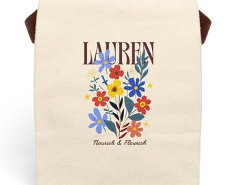 Personalized Lunch Bag for Women, Womens Lunch Bag, Custom Name Lunch Bag, Custom Lunch Box, Funny Lunch Bag, Kids Lunch Bag, Reusable Lunch