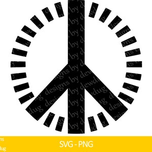 Peace Sign, Peace Symbol, Svg, Png, Digital Download