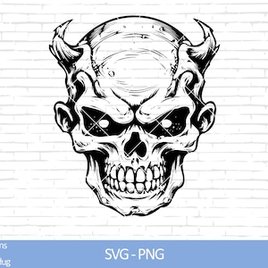 Skull Svg, Skull Head Svg, Skeleton svg, Skull Clipart, Skull Illustration, Skull Shirt, Skull Png, Digital download, Instant download