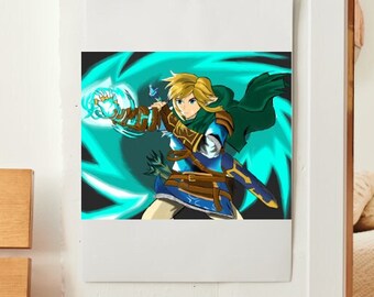 Legend Of Zelda Downloadable Image, Printable, High-quality, Wallart/Background