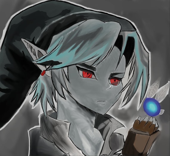 Legend Of Zelda Dark Link Fan Art
