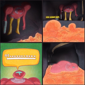 Magmoor Caverns Metroid Prime Comic - Smaus #2 - Fan Art Digital File - Webcomic