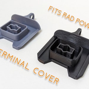 E-Bike Battery Terminal Cover Cap - Fits Rad Power Bikes - Easy To Install | Transport Protection | Peace of Mind