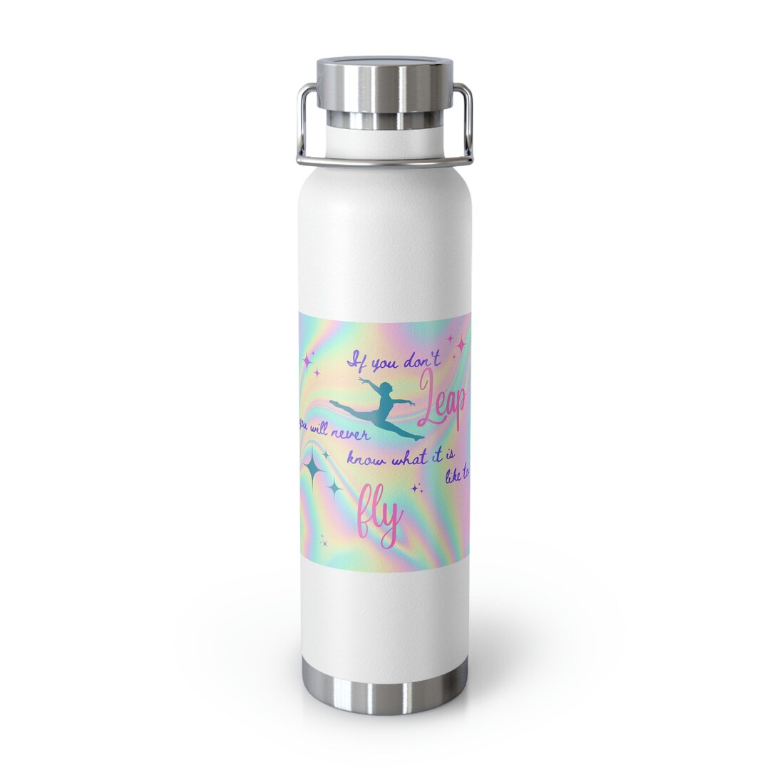 Leap and Fly Gymnastics Copper Vacuum Insulated Bottle, 22oz Etsy