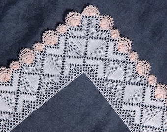 Beatrice Square Edge Torchon Bobbin Lace Patroon * ALLEEN DIGITALE PATROON *