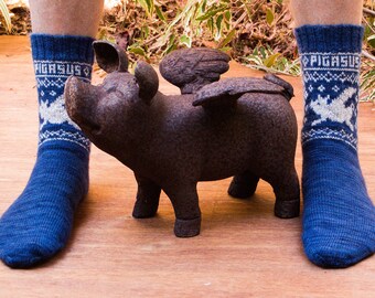 Pigasus Socks Knitting Pattern *DIGITAL PATTERN ONLY*