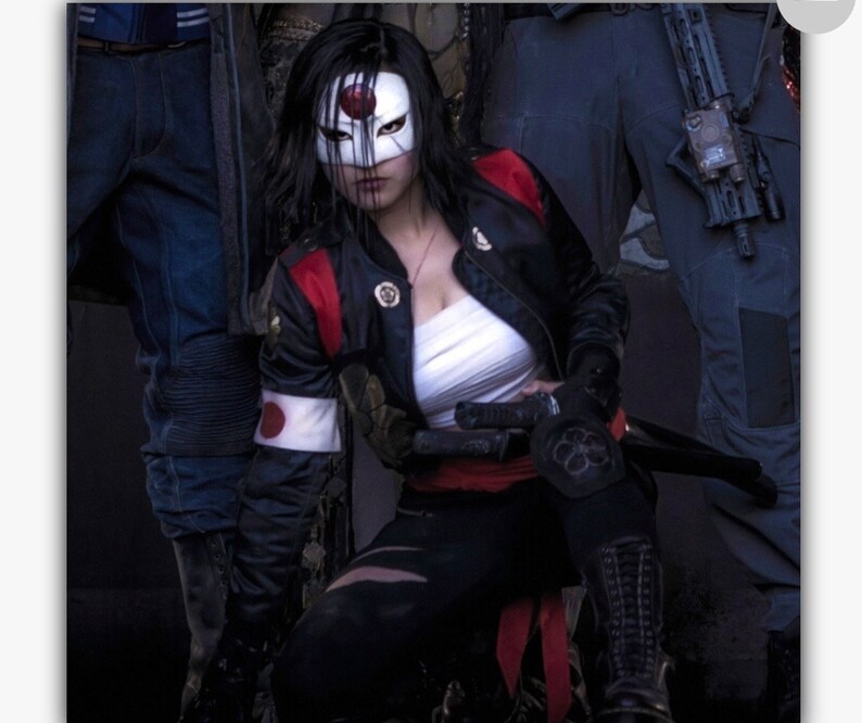 DC Comics Katana Mask - Etsy