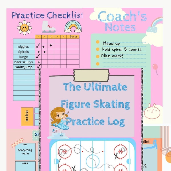 Figure Skating Practice Journal