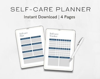 Self-Care Journal| Self-Care Tracker| Self-Care Planner