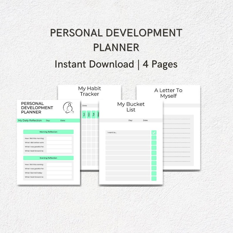 Habit tracker, Personal Development Planner