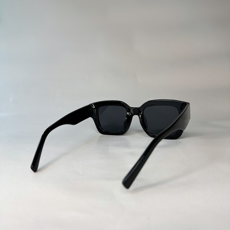 Oversized Statement Sunglasses Statement Must Have Sunglasses Classic glasses for men & women Black and leopard image 10
