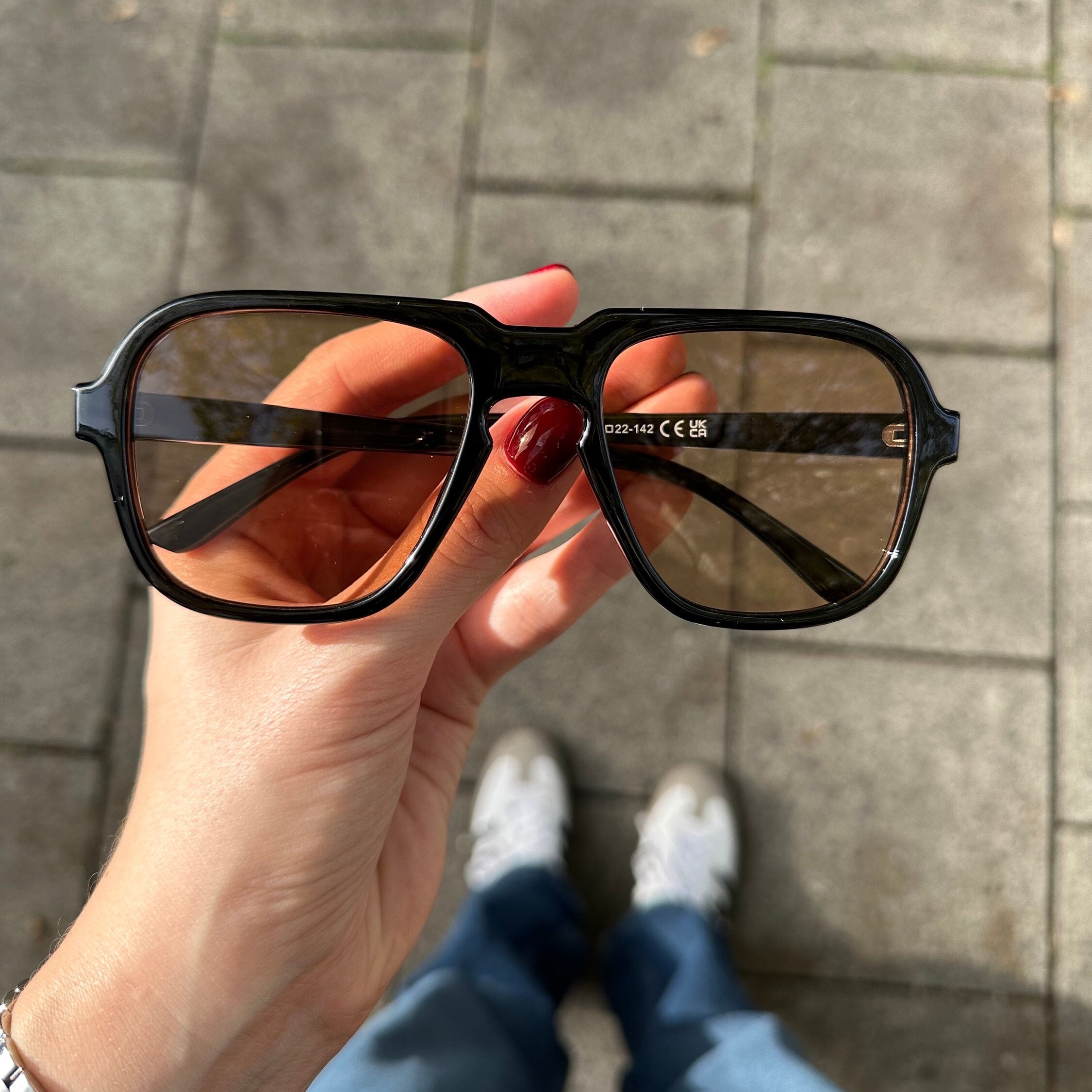 Retro aviator sunglasses square new arrivals