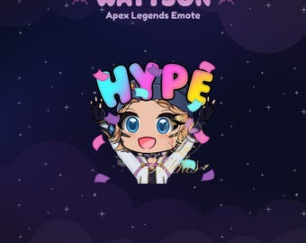 Apex Legends Wattson Electric Incognito Hype Twitch Emote | Streamer, Streaming Assets, Gaming, Emoji, Discord, YouTube, Kick, Sticker