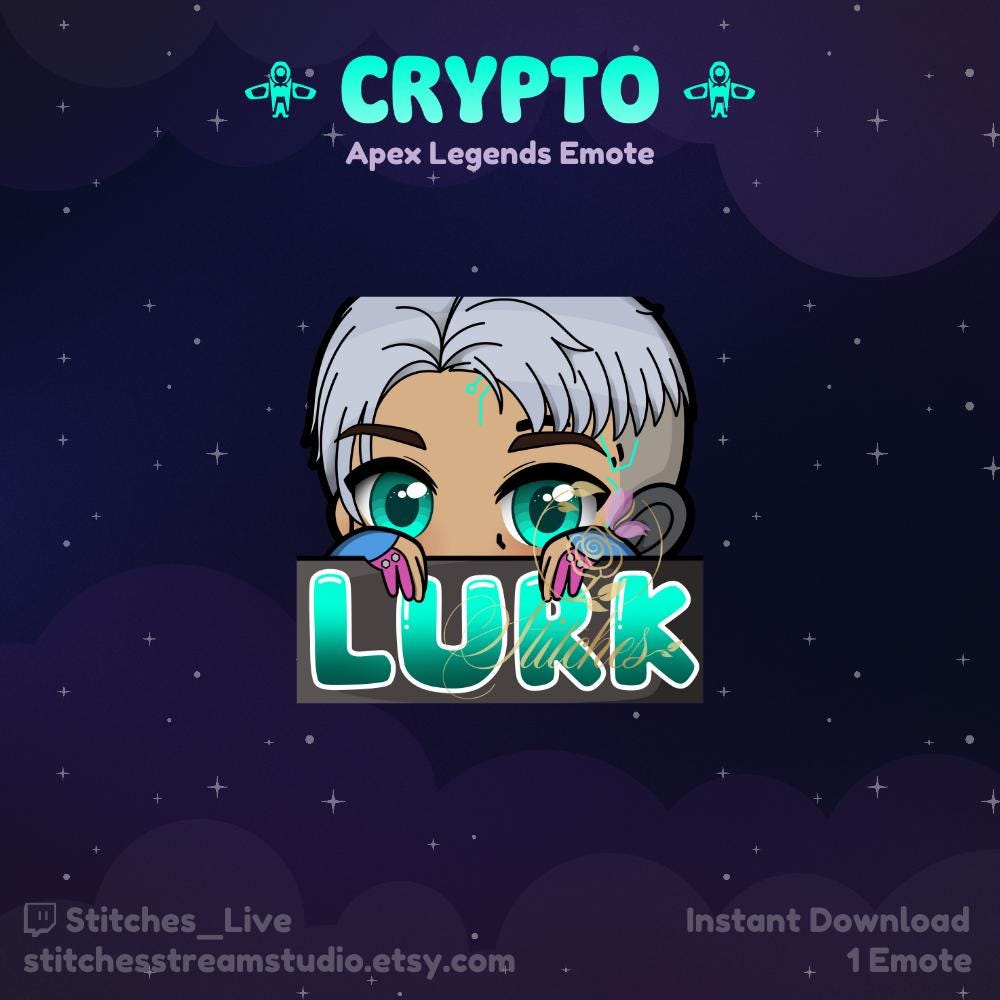 Apex Crypto Emotes - Etsy