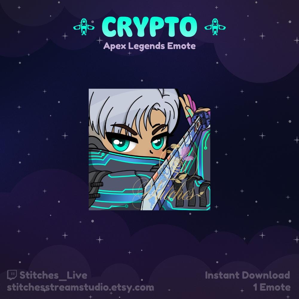Apex Legends Crypto Sticker - Etsy