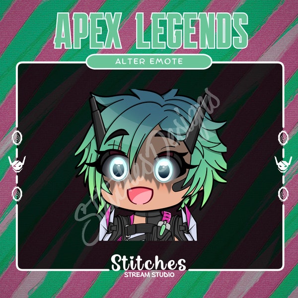 Alter Emote, Apex Legends, Alter Pre-made Emote, Twitch Streamers, Twitch Chat, Stream Assets, Instant Download