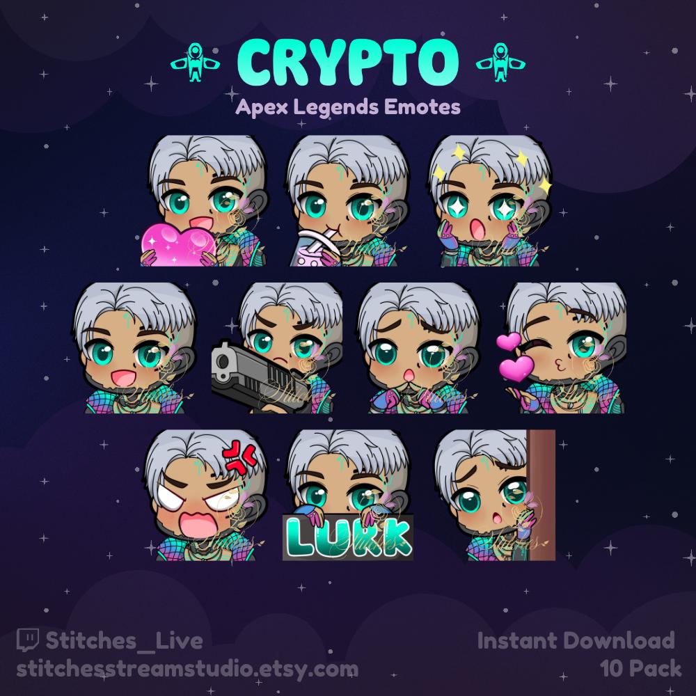 Crypto apex emotes - Etsy Österreich