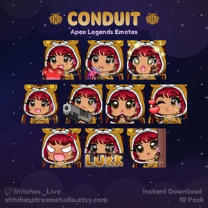Puede incluir: Un conjunto de 10 emoticonos animados de Twitch que presentan a un personaje de dibujos animados con cabello rojo que lleva un disfraz de león amarillo. Los emoticonos muestran diferentes expresiones, incluyendo feliz, sorprendido, enojado y enamorado. Los emoticonos están diseñados para su uso en Twitch y otras plataformas de transmisión.
