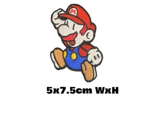 Super Mario Bros SEGA Game 90s Embroidered Patch Badge - Etsy