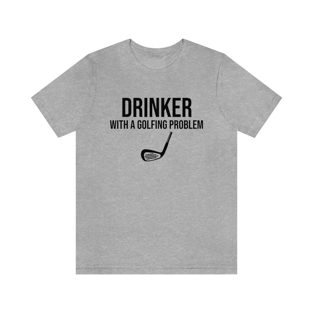 Funny Golf Drinking Tshirt Beer Golf Shirt Gift for Dad Golf Etsy