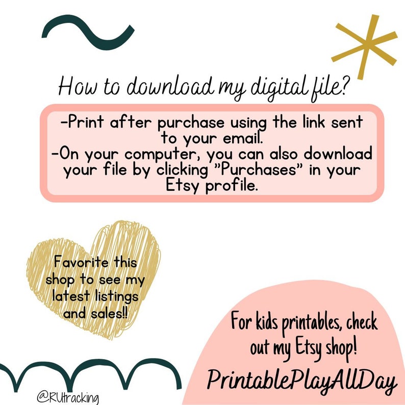 Sales Log Printable, Digital Download Sales Tracker, Facebook ...