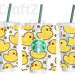 Starbucks Cup With Ducks on It - Etsy