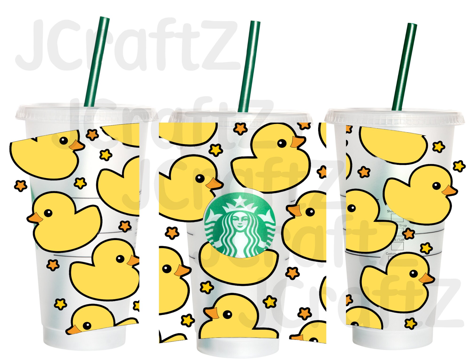 Duck Tumbler, Cute Skinny Tumbler with Straw and Lid - Yellow Duck Gifts  for Women, Teens - Yellow Duck Coffee Cup/Coffee Mug, Kawaii Duck