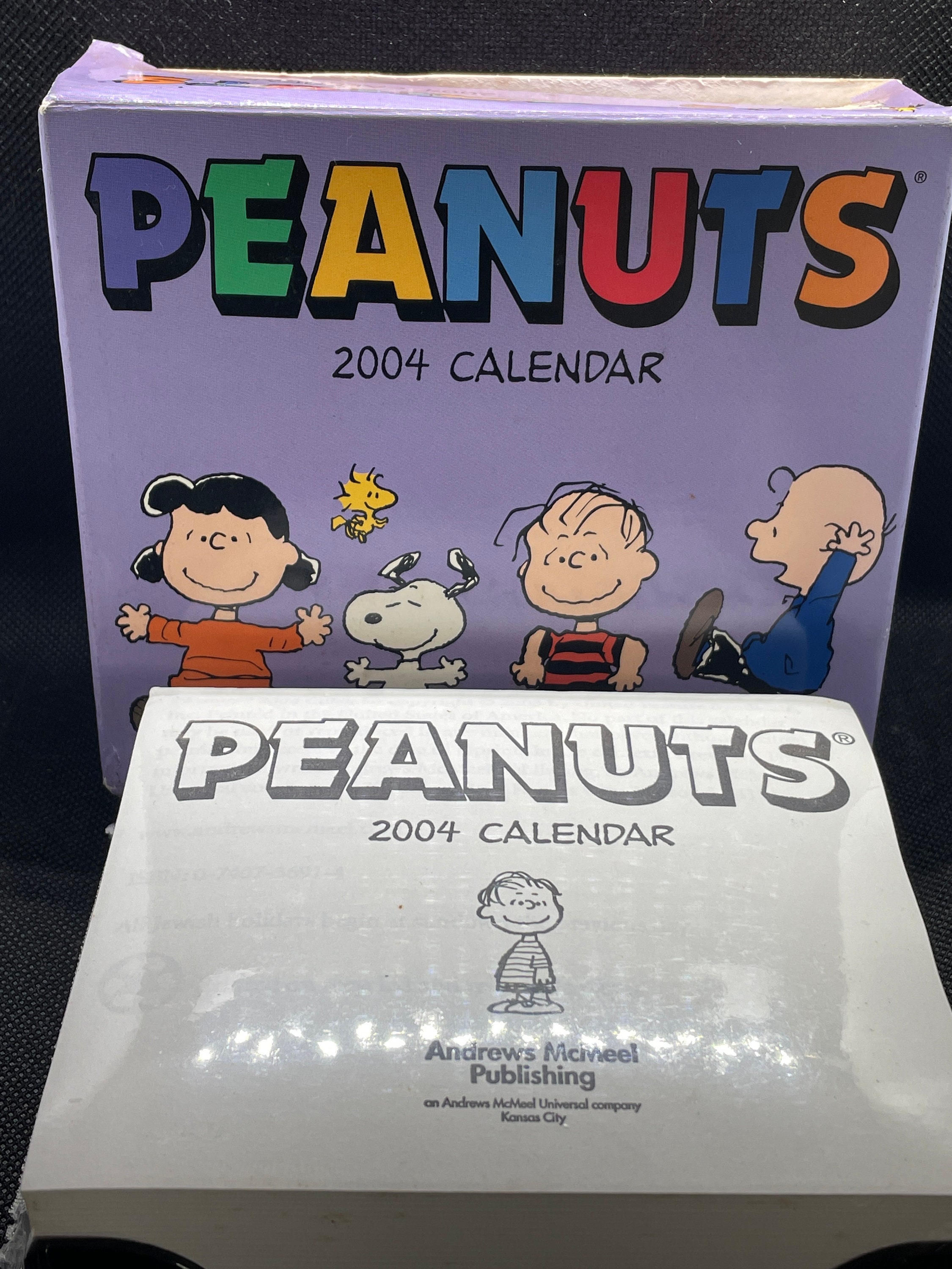 Peanuts Calendar - Etsy