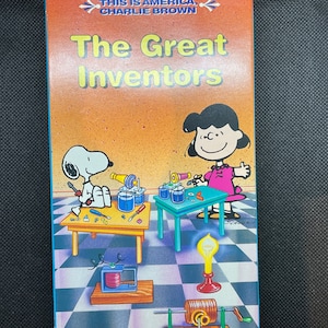 1994 Paramount This is America Charlie Brown - Wielcy wynalazcy VHS