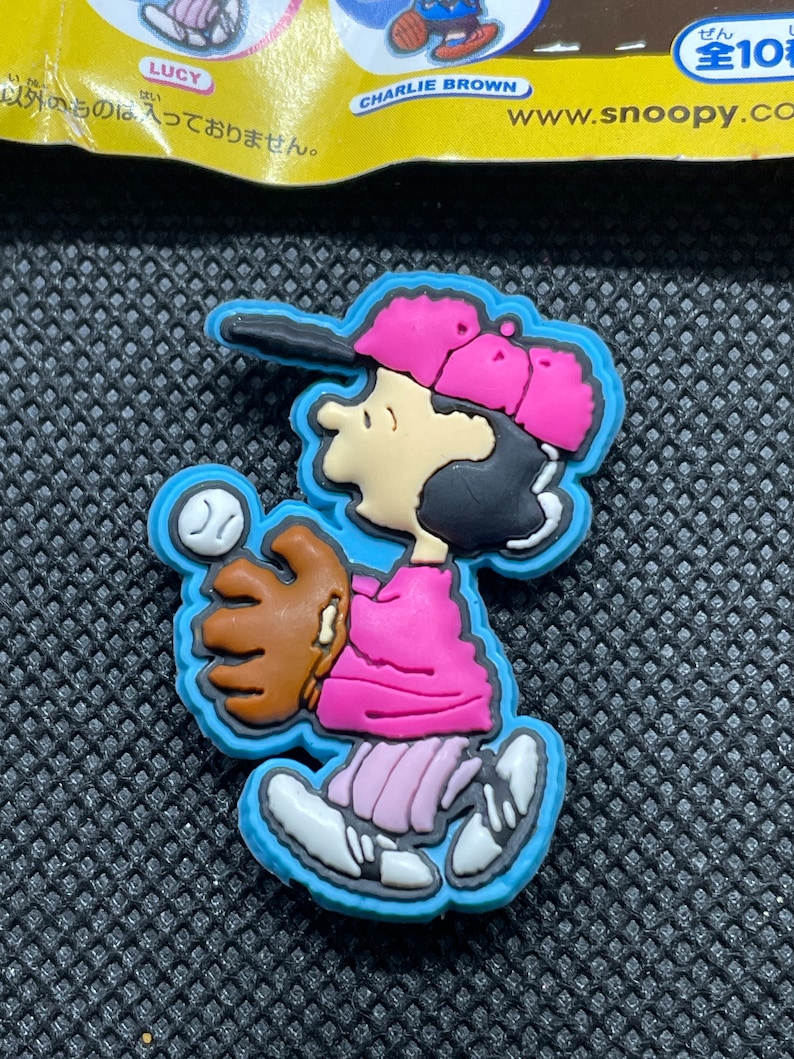 Japan Koro Koro Peanuts Lucy Van Pelt Baseball Gashapon Etsy