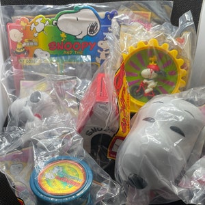 1998 Wendy&#39;s Peanuts and the Peanuts Gang Happy Meal Toys Complete Set