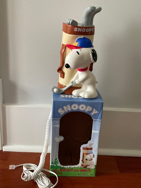 90's VTG＊ゴルファーSNOOPY＊3-D PHONE＊PEANUTS 【公式通販】