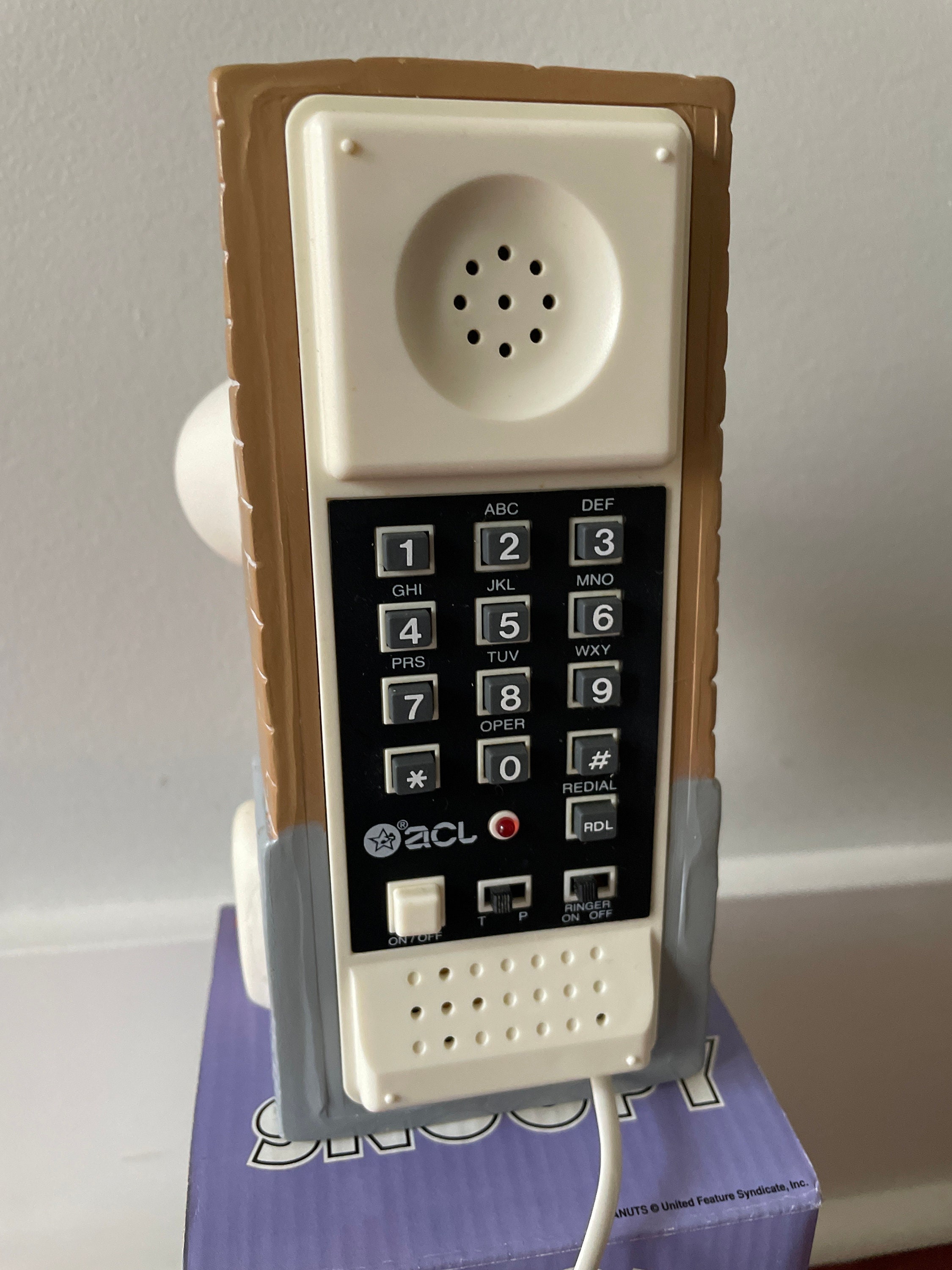 90's VTG＊ゴルファーSNOOPY＊3-D PHONE＊PEANUTS 【公式通販】