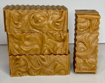 3-Pack Turmeric Bars | Organic Herbal Soap | Gentle Brightening for Sensitive Skin