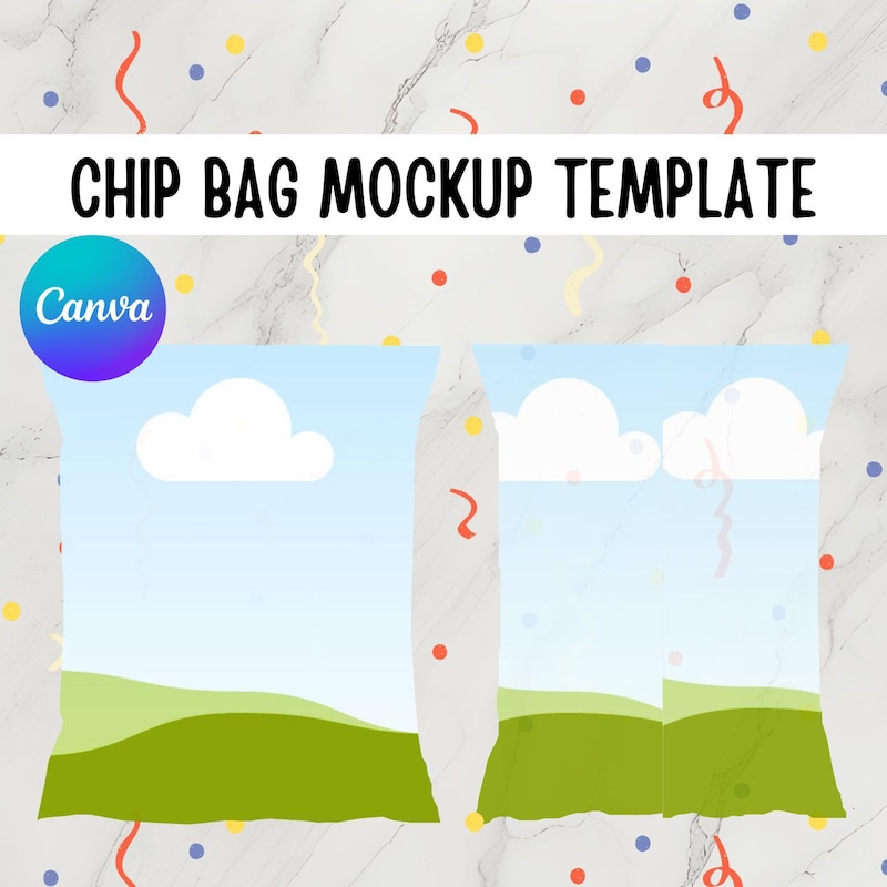 Chip Template Halloween Etsy