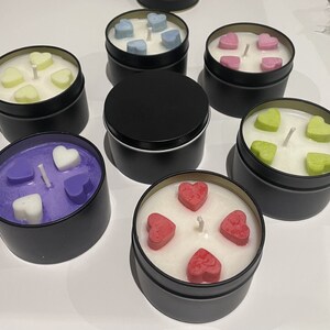 Eco soy wax vanilla handmade candles