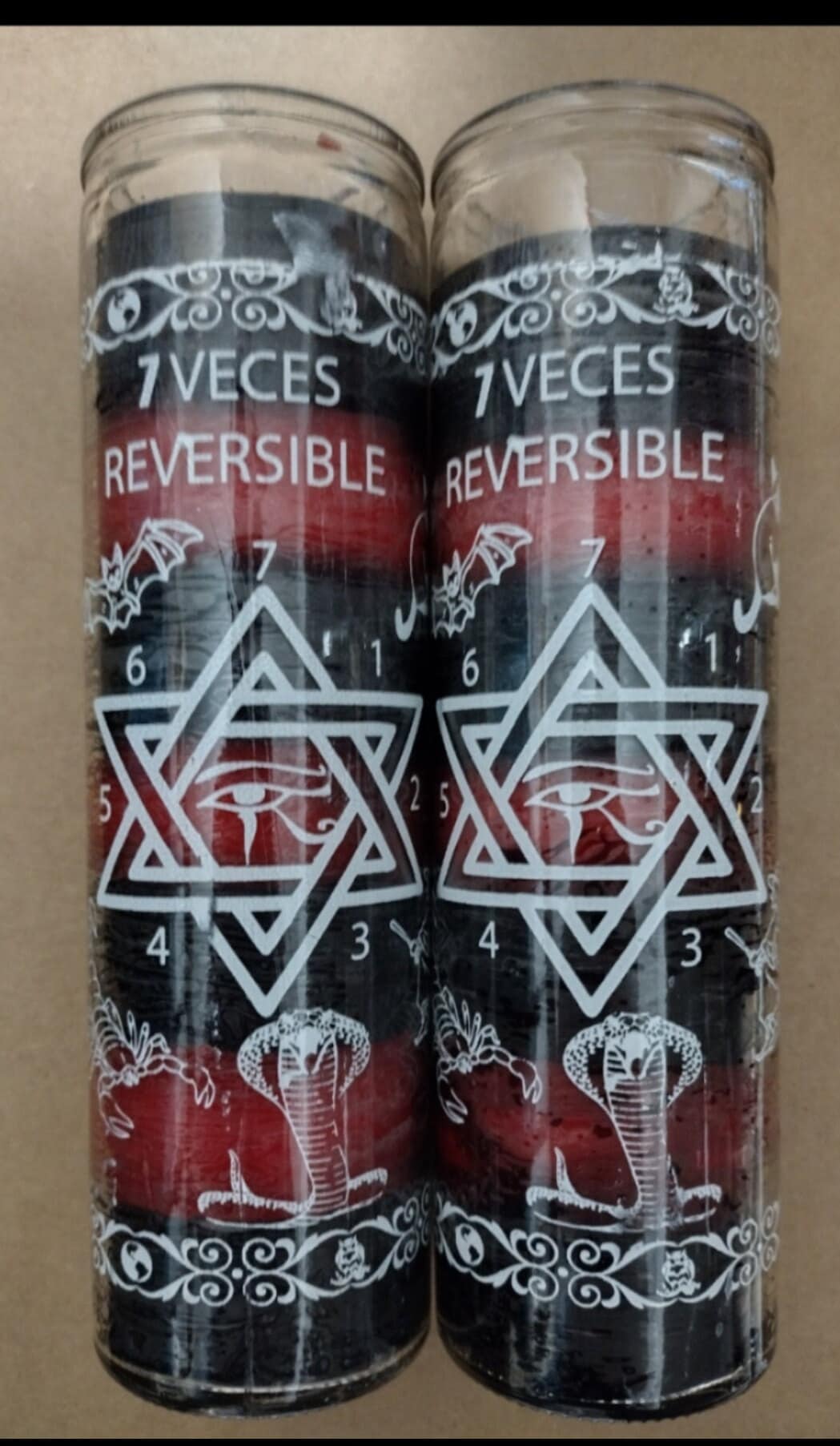 7 Times Reversible Candles/ 7 Veces Reversible Veladoras Etsy