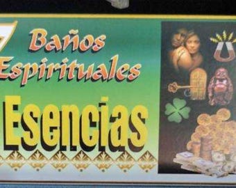 33 ESENCIAS 7 BAÑOS Esotericos / 33 Essences 7 Baths Esoteric Cleansing  - Envio Gratis