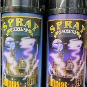 2 LIMPIAS y DESPOJOS SPRAY Esoterico / Cleanse Away Evil Spirits Esoteric Spray - 2 Frascos Grandes - Free Shipping