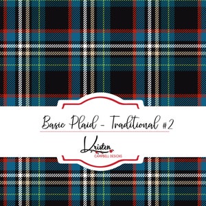Plaid Seamless pattern, digital download, digital scrapbooking paper, sublimation pattern, plaid fabric, black plaid, commercial use