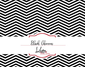 Black Chevron, seamless repeat pattern, digital paper, scrapbooking paper, sublimation pattern, commercial use, background pattern