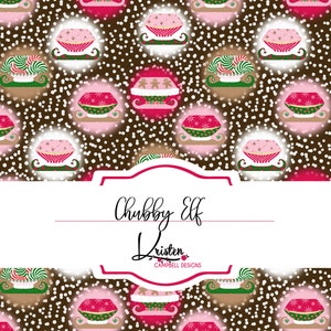 Christmas digital paper, seamless pattern, digital scrapbooking, sublimation pattern, printable fabric, Elves printable,commercial use
