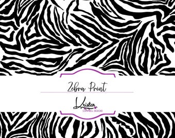 Black Zebra print seamless pattern, digital paper, scrapbooking, jpg, printable fabric, animal print, jungle print, commercial use