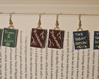 Book Earrings